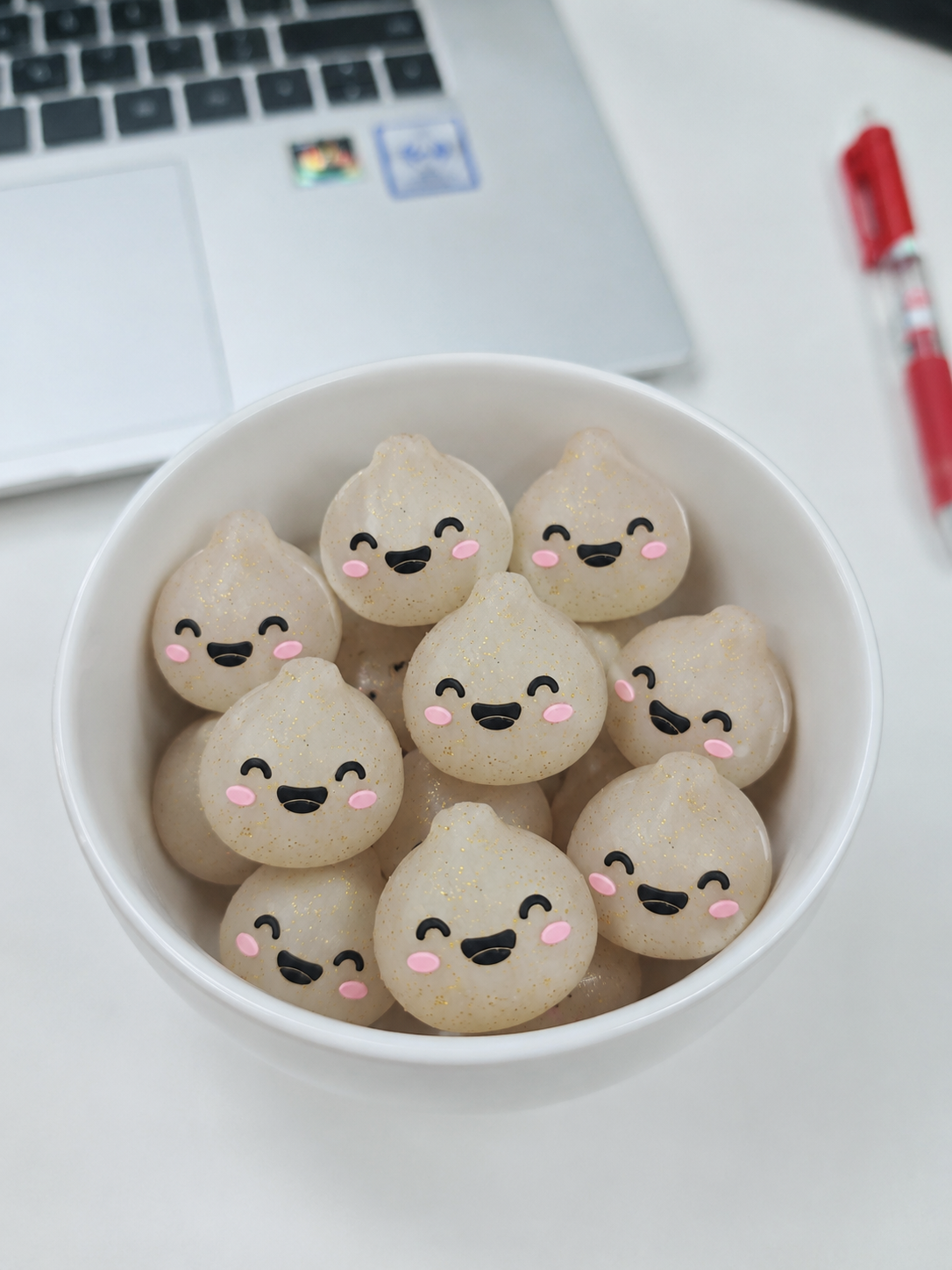 Gold Glitter Dumpling •Yum yum cheeks• Exclusive
