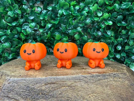 3D Printed Baby Pumpkin Focal (not silicone) turn around time is 3-5 business days