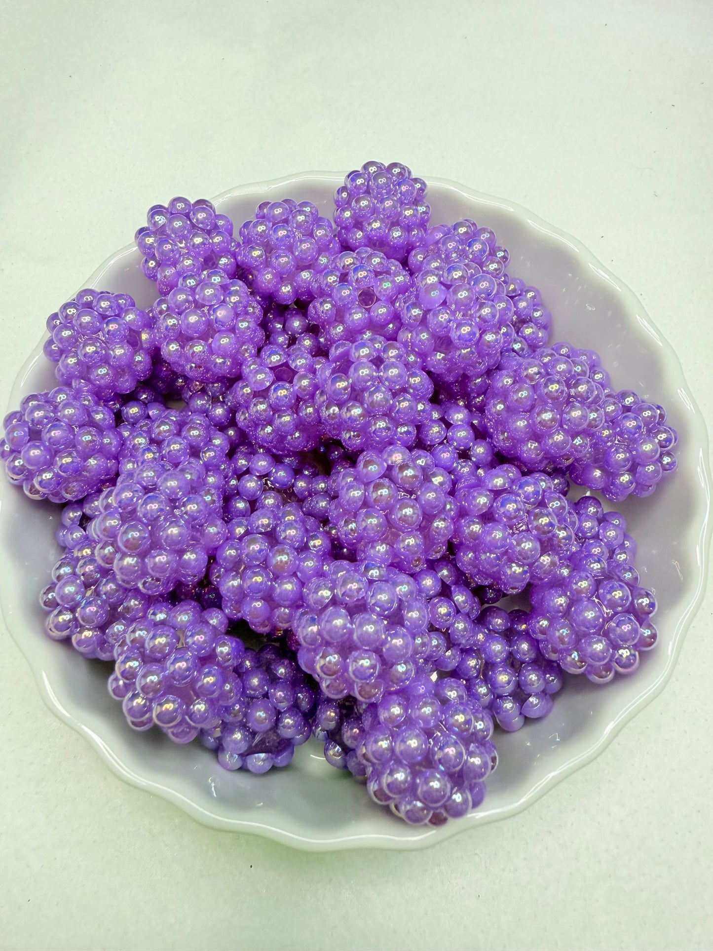 20mm Bubble acrylic beads (pack of 5)