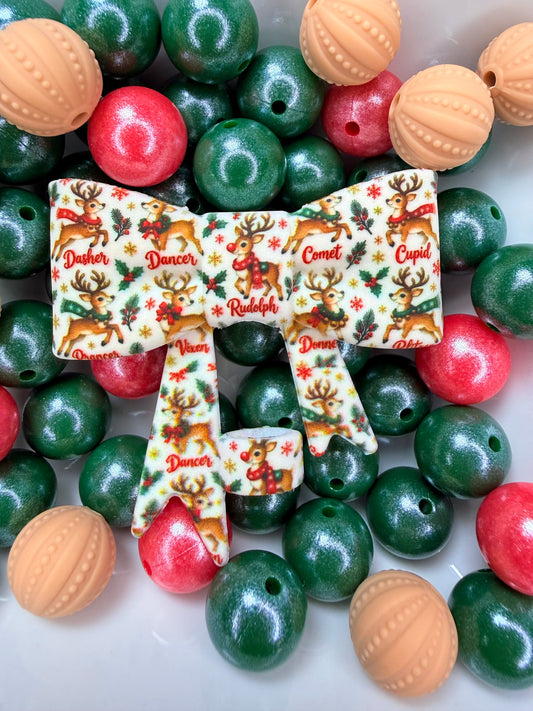 Reindeer Games strawtopper bow •Exclusive collab•