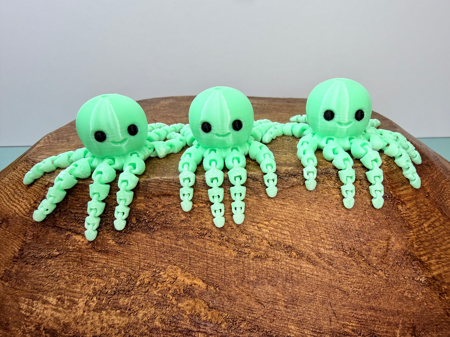 Mint silk 3D printed Octa the octopus focal (not silicone) turn around time is 3-5 business days