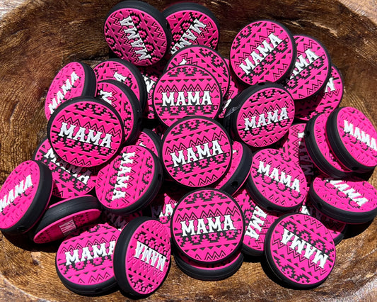 Hot pink Aztec Mama focal EXCLUSIVE