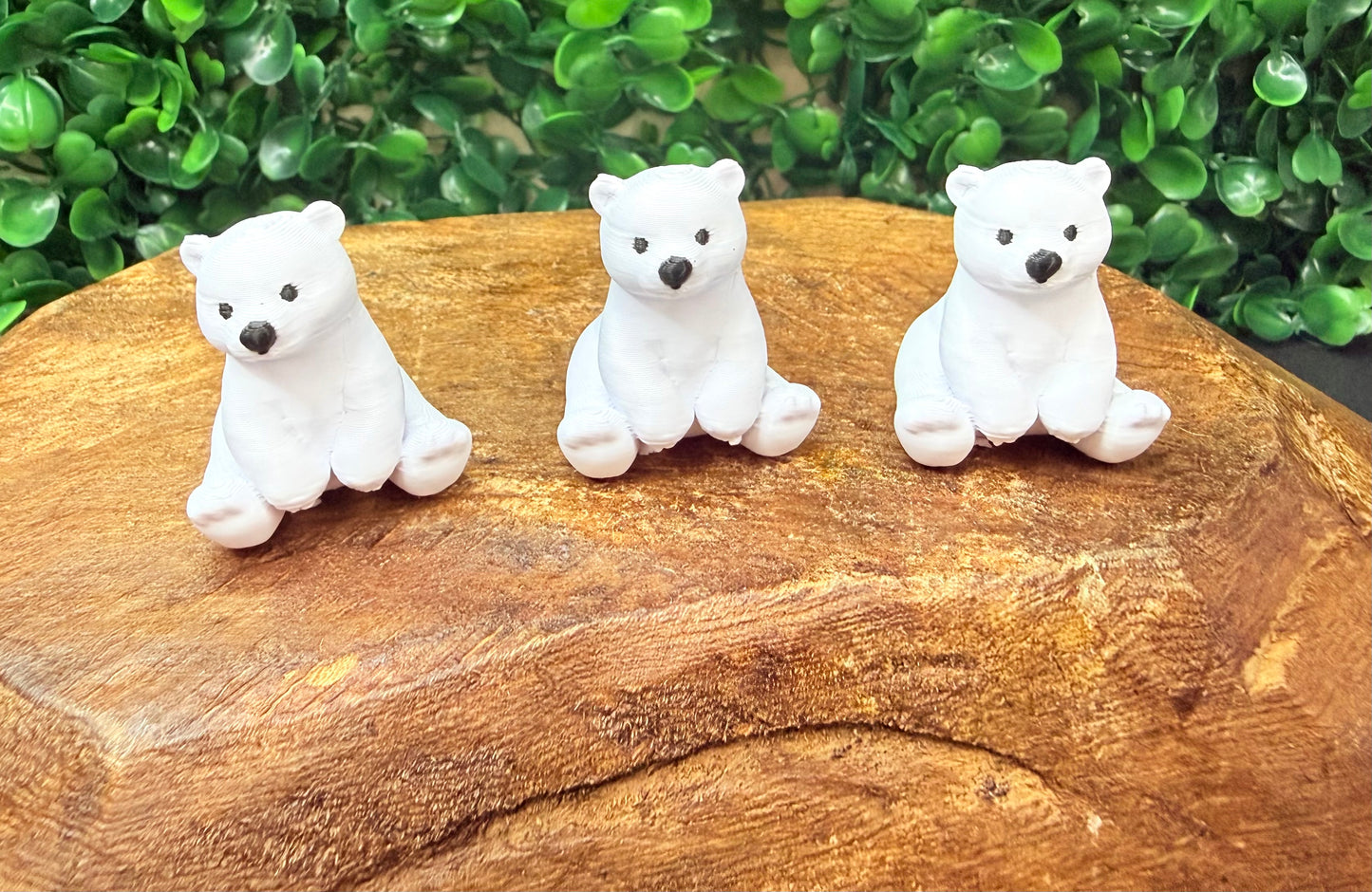 3D printed Polar Bear Focal (not silicone) ‼️turn around time for these 4-5 business days