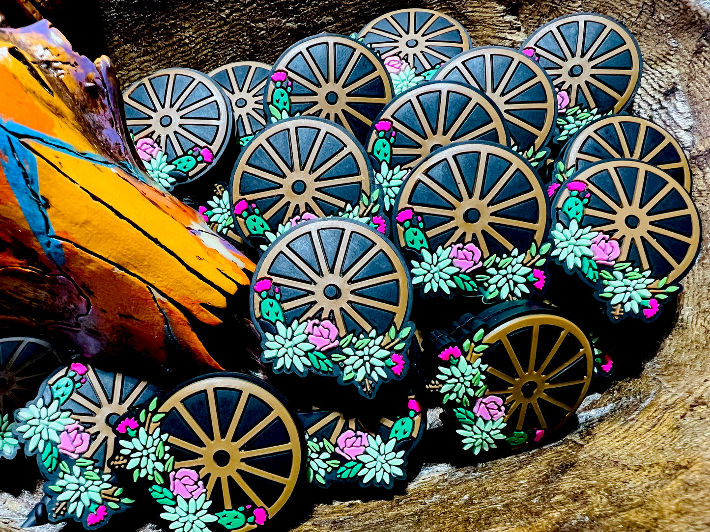 Floral wagon wheel Focal EXCLUSIVE