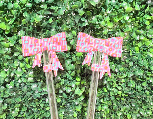 Daisy Daze Strawtopper bows Exclusive•Collab
