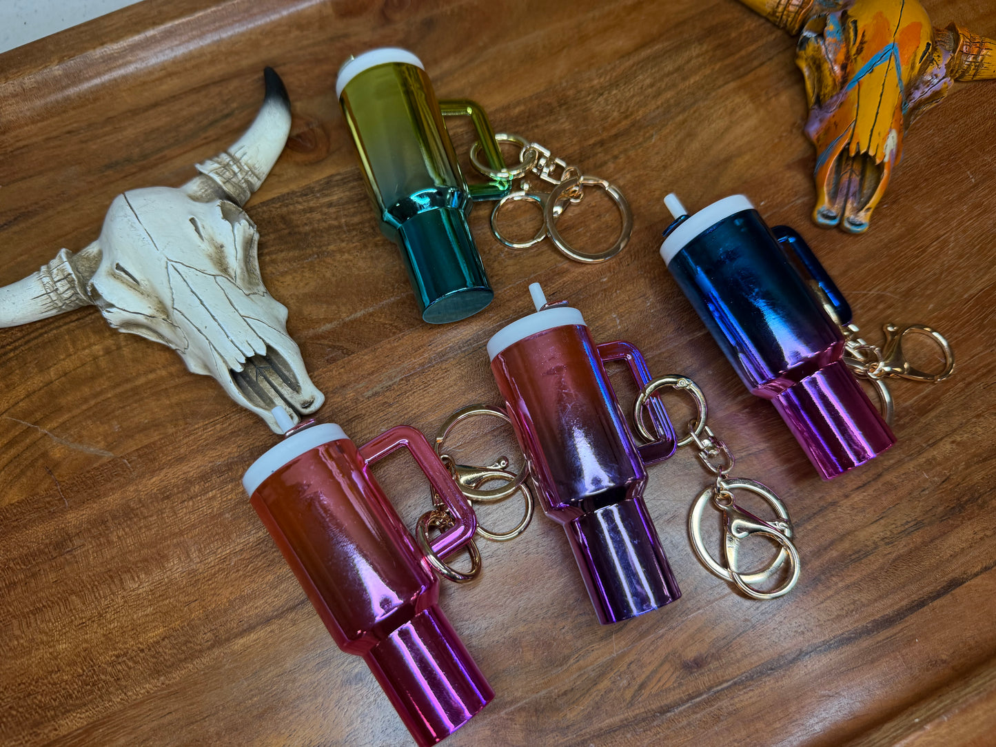 OMBRE tumbler keychain