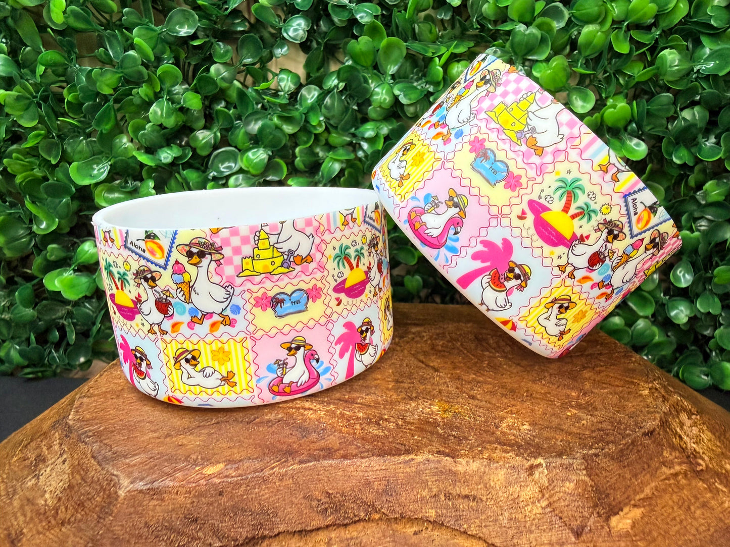 Aloha Goose tumbler boot