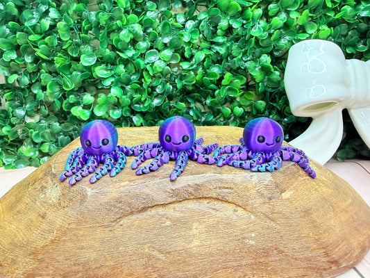 3D printed Octa the flexi octopus Focal (not silicone)