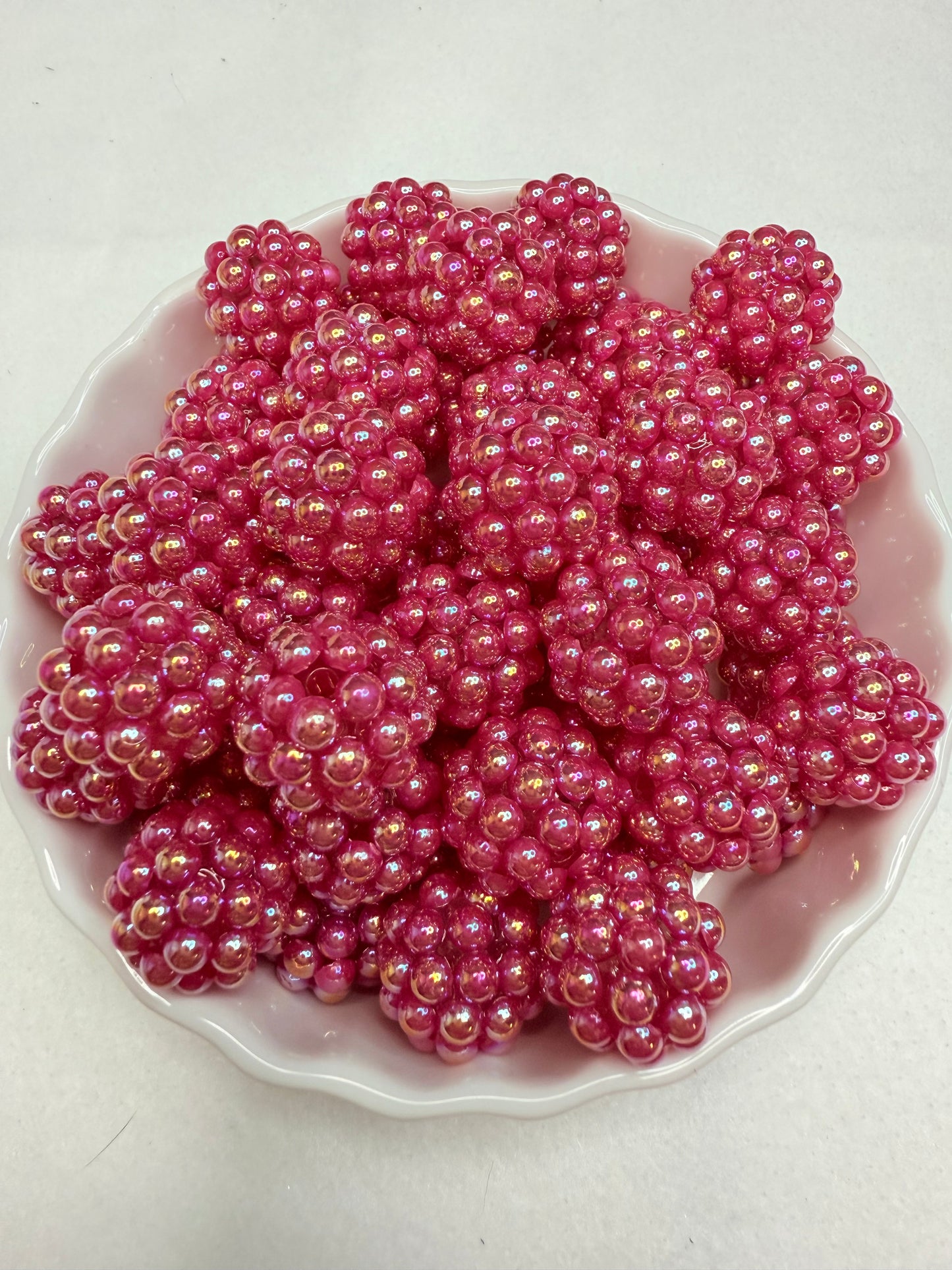 20mm Bubble acrylic beads (pack of 5)