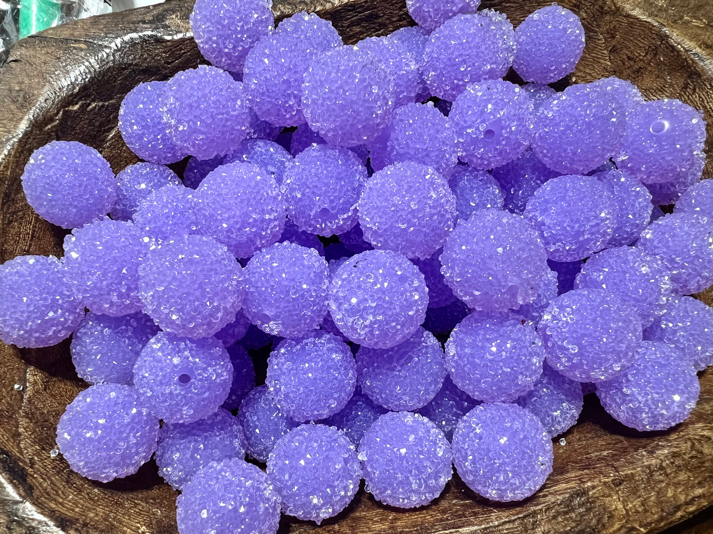 20mm Sugar Acrylic beads (multiple colors)