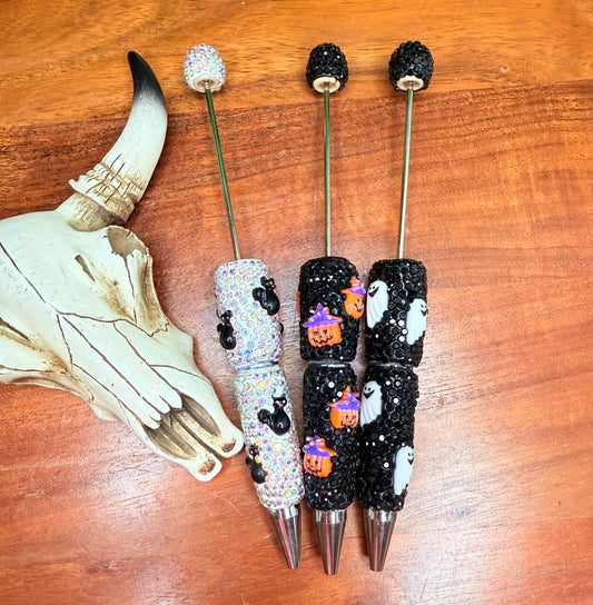 Halloween Clay rhinestone pens