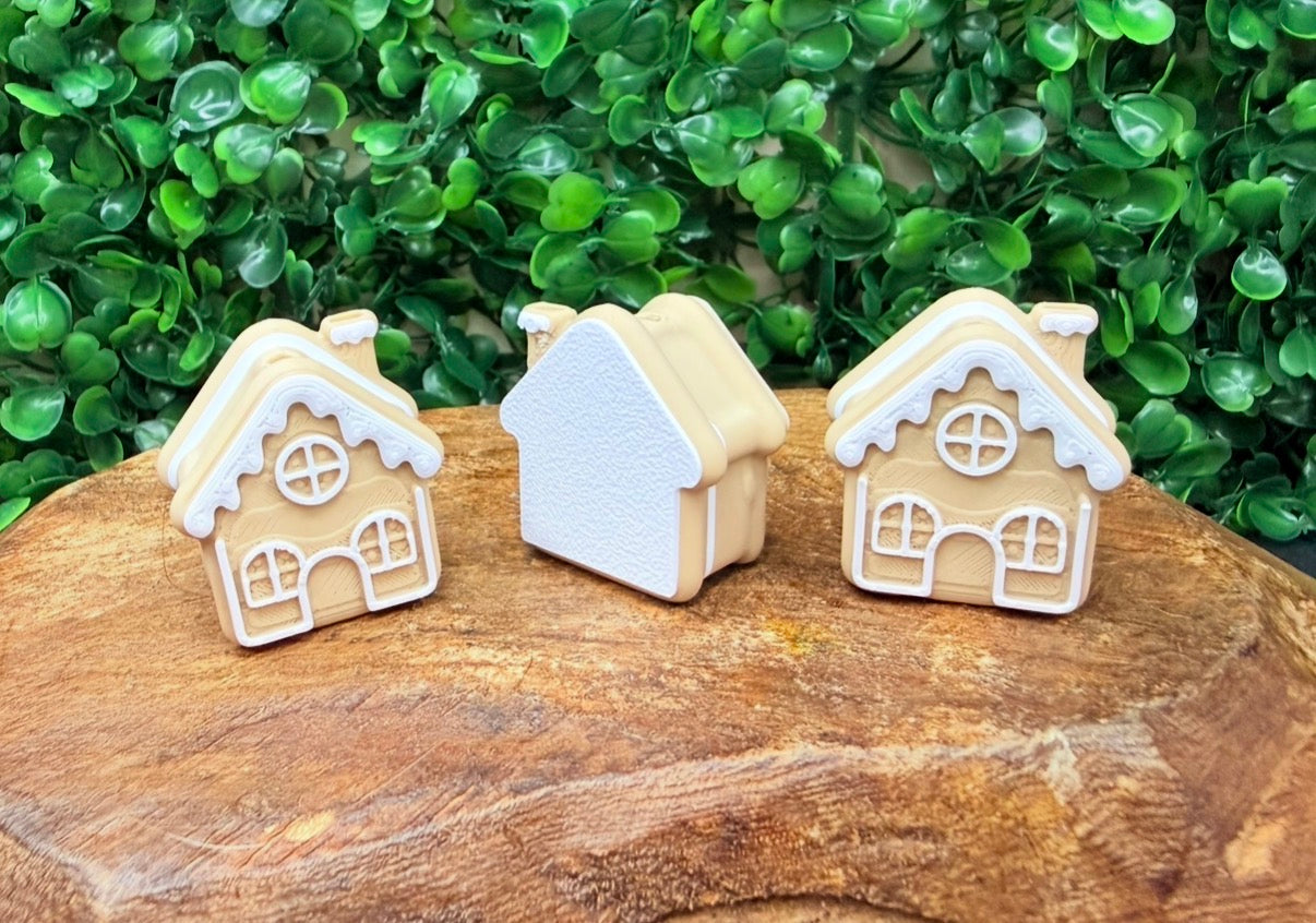 3D printed Gingerbread House (not silicone) turn around time 3-5 days