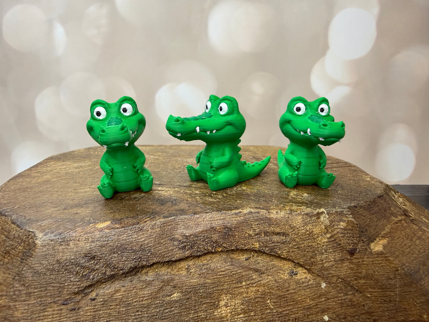 3D Printed • Ali the Alligator Focal turn around time is (not silicone) 5 business days