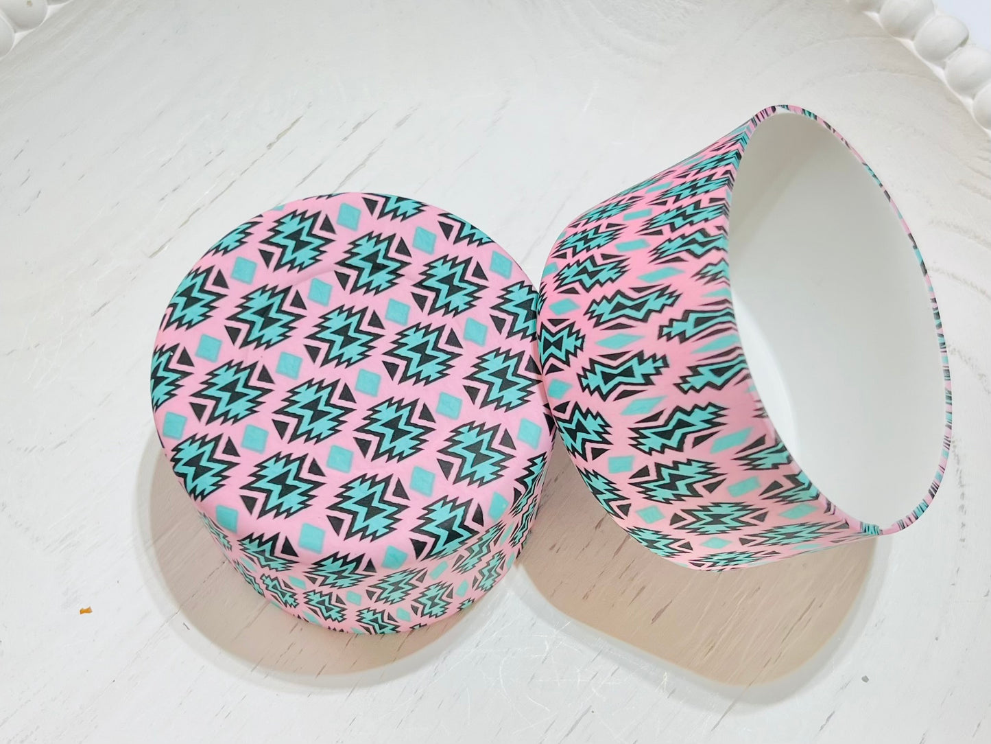 Pink & Teal Aztec TUMBLER BOOT