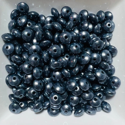 12mm Opal Black lentils