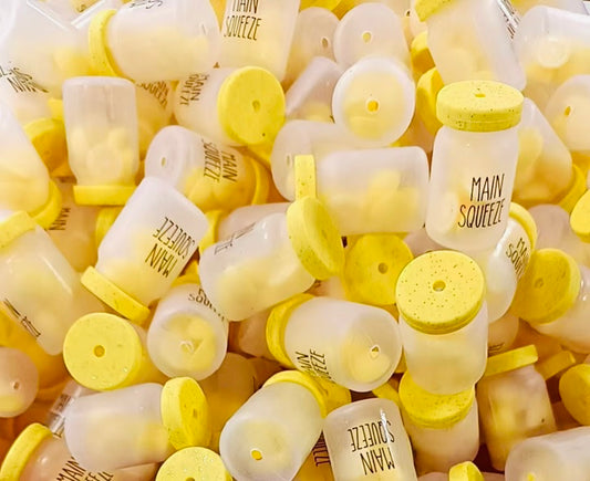 Main Squeeze Lemon jar Focal