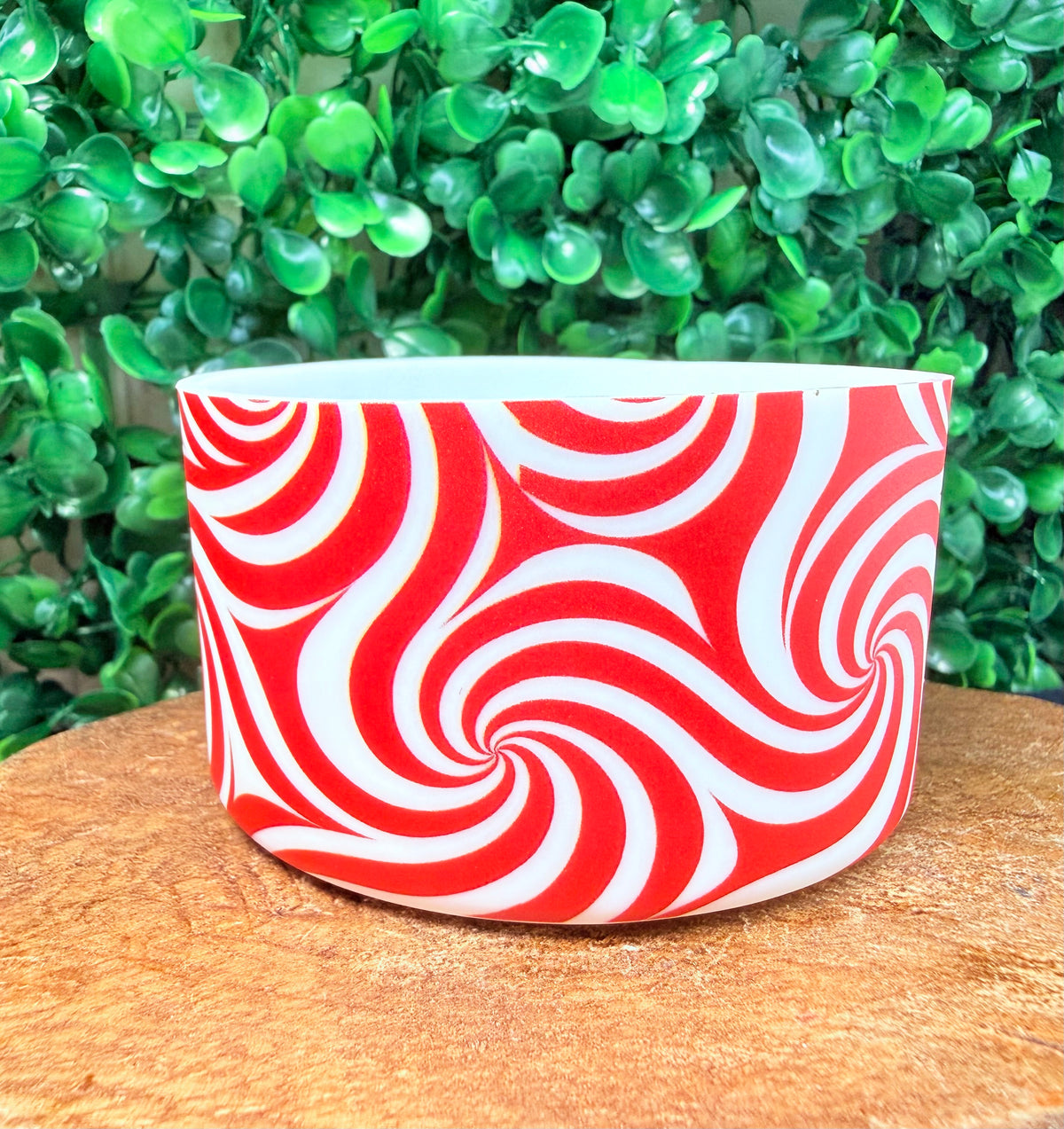 Candy cane lane swirl tumbler boot •Exclusive collab•