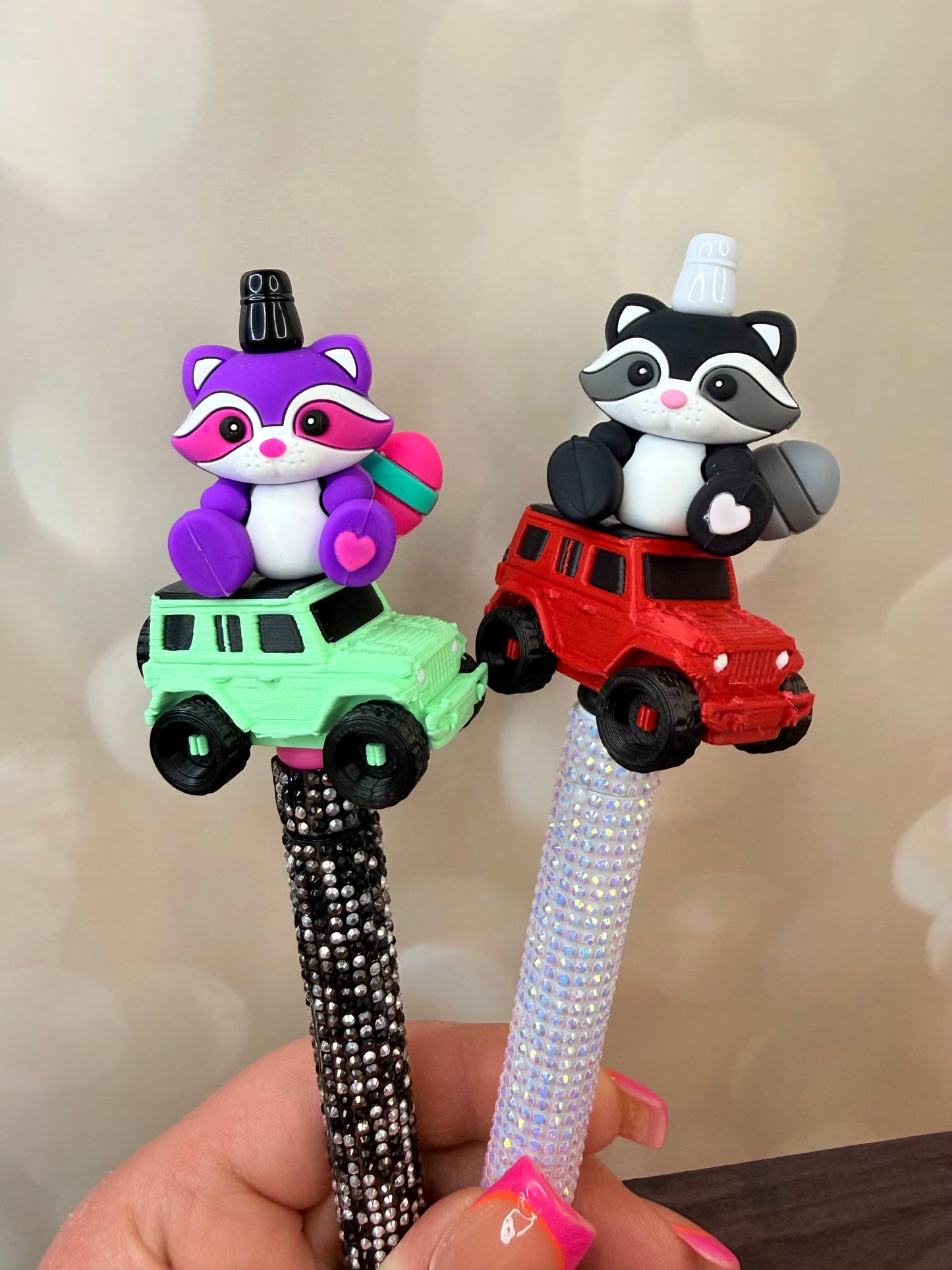 3D printed Jeep focal (not silicone) 7-10 business day turn around time