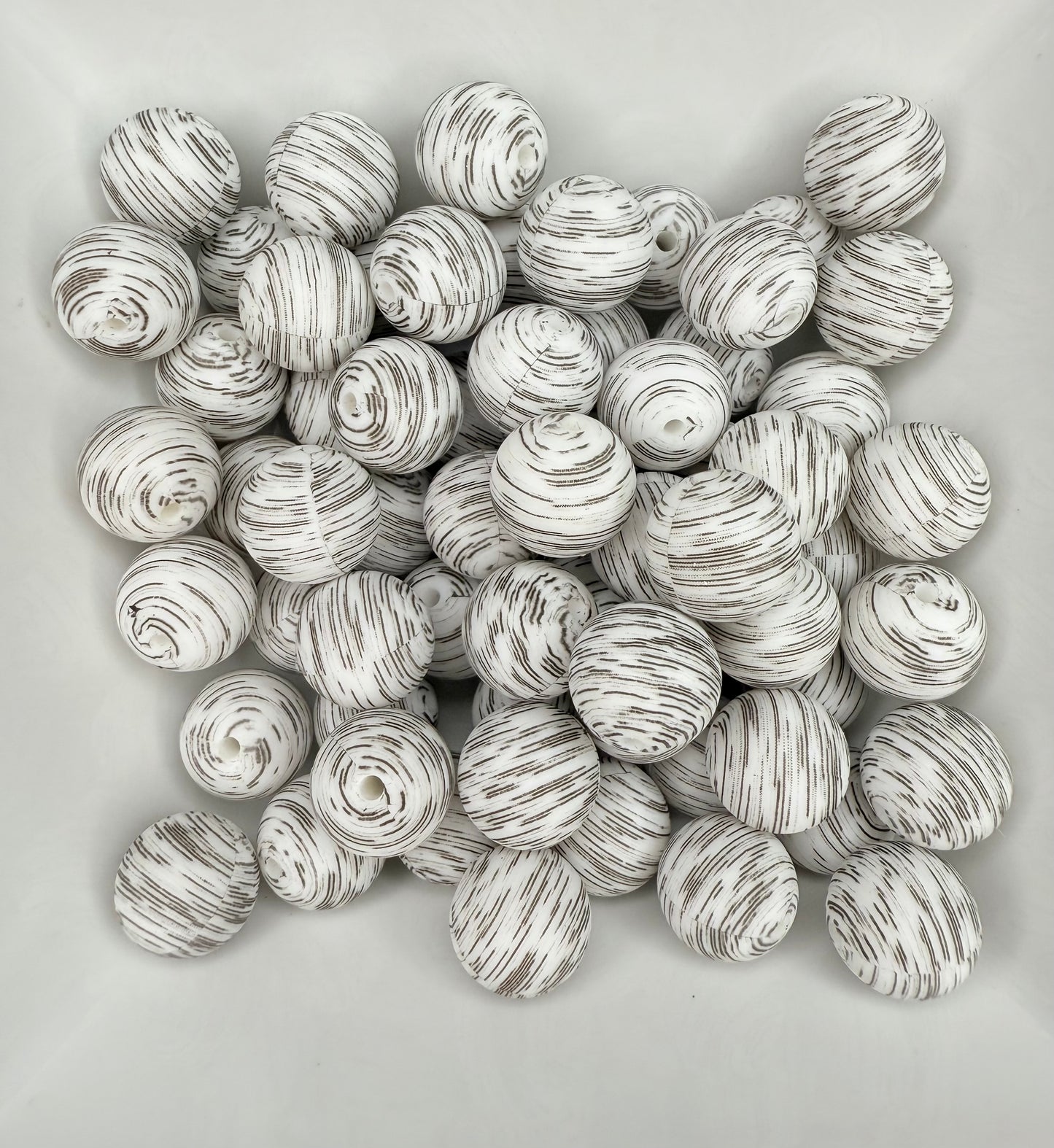 15mm Shiplap silicone beads (pack of 5)