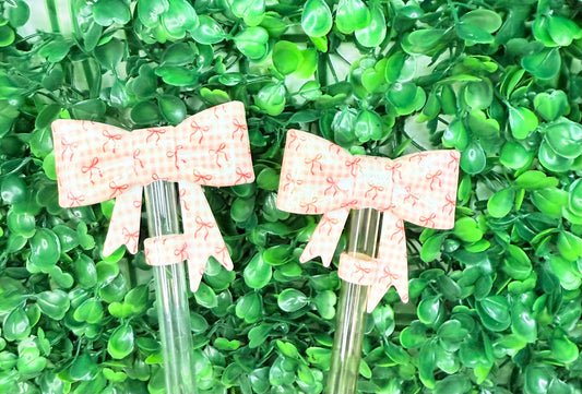 Opal Picnic bows strawtopper bow •Exclusive•
