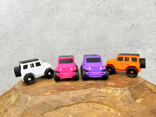 3D printed Jeep focal (not silicone) 7-10 business day turn around time