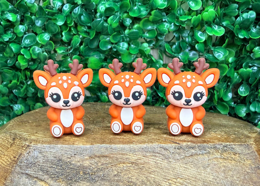 3D Holly the Deer silicone focal •Exclusive collab•