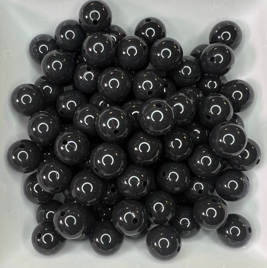 15mm Black Liquid bead