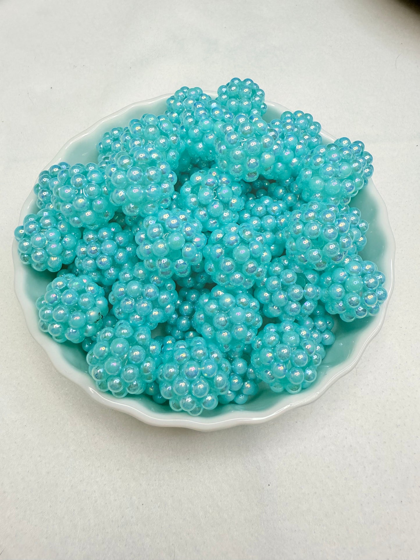 20mm Bubble acrylic beads (pack of 5)