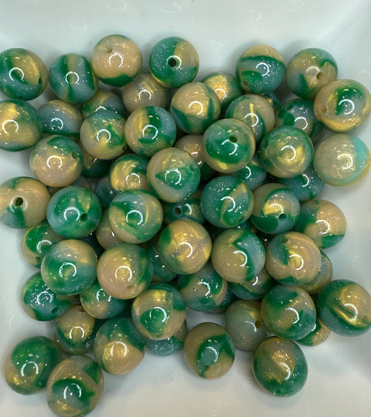 15mm Pot of gold liquid beads