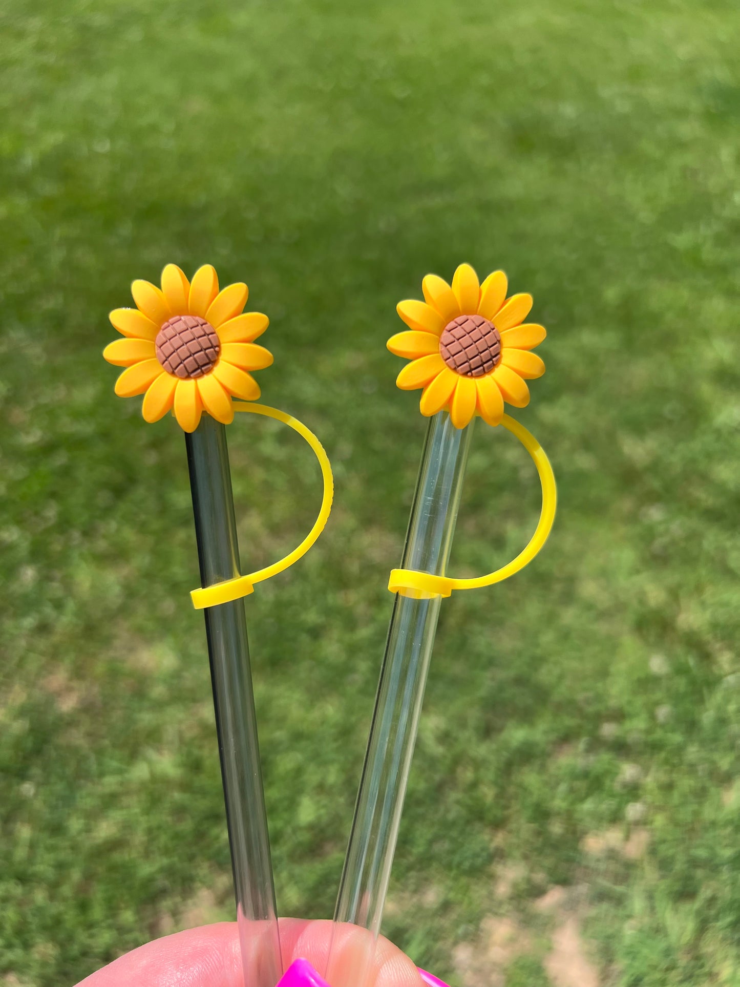 Sunflower straw topper