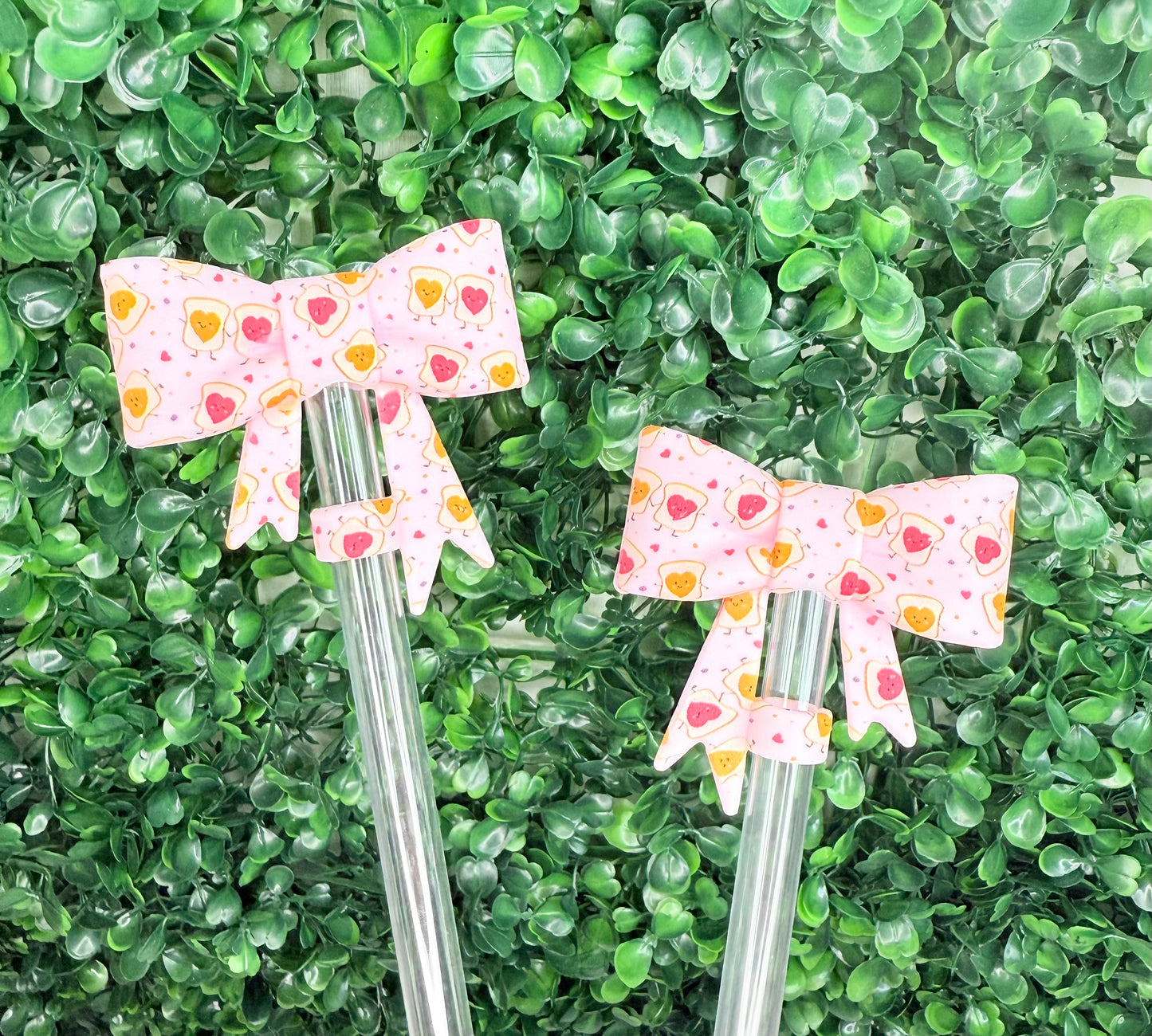 Pb&j Bestie strawtopper bows •Exclusive collab•