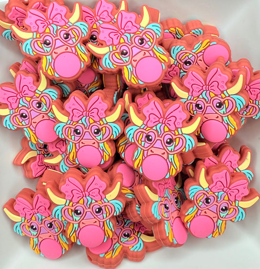 •Poppy• Bubble gum cow •Exclusive•