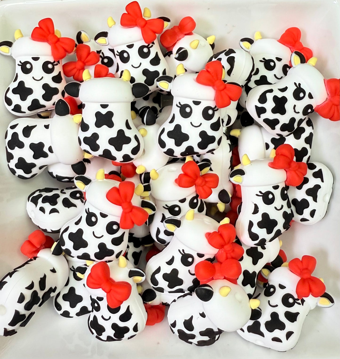 3D Cute Cow stocking Focal Exclusive