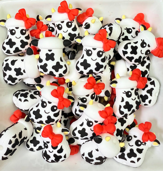 3D Cute Cow stocking Focal Exclusive