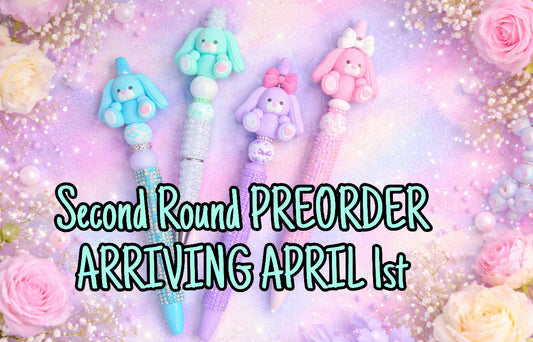 2nd round! Bailey Bunny Focal - Exclusive Do not combine with ready to ship items