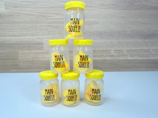 Main Squeeze Lemon jar Focal