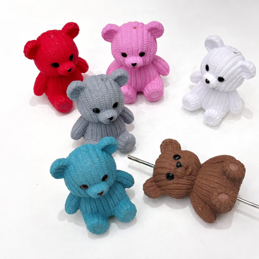 3D Clay Teddy Bears