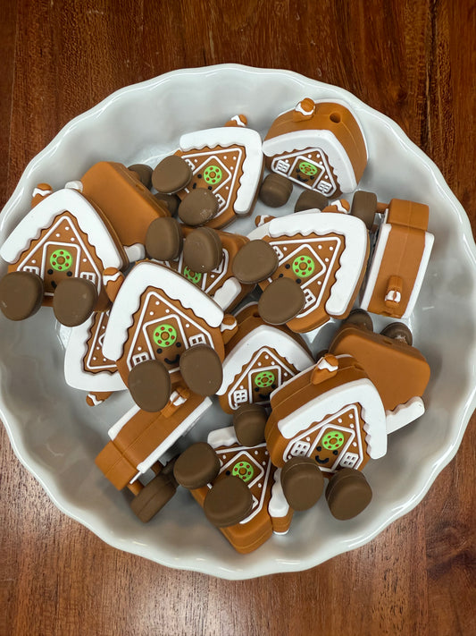 3D Gingerbread House Focal